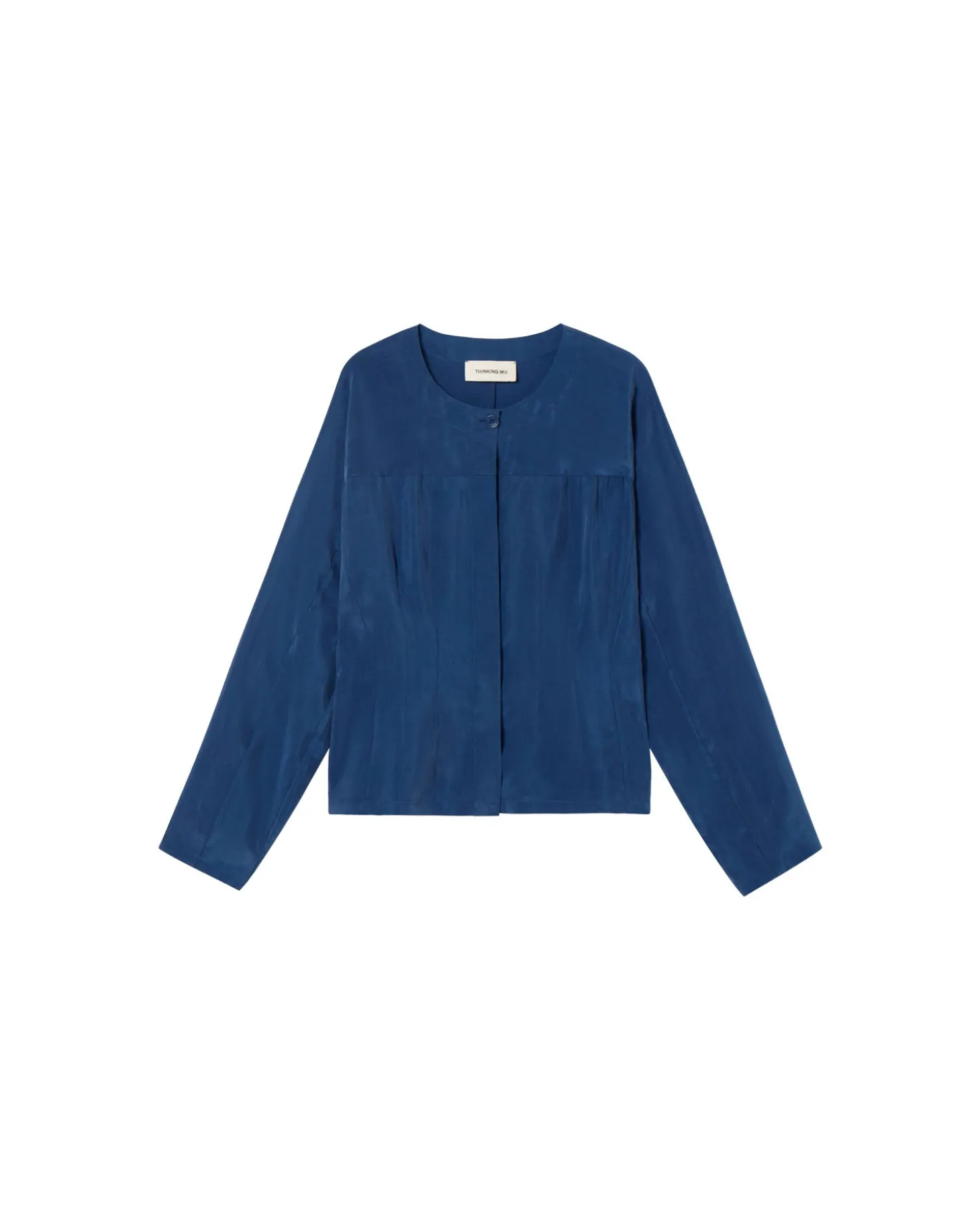 Blouse bleue Cupro Briana
