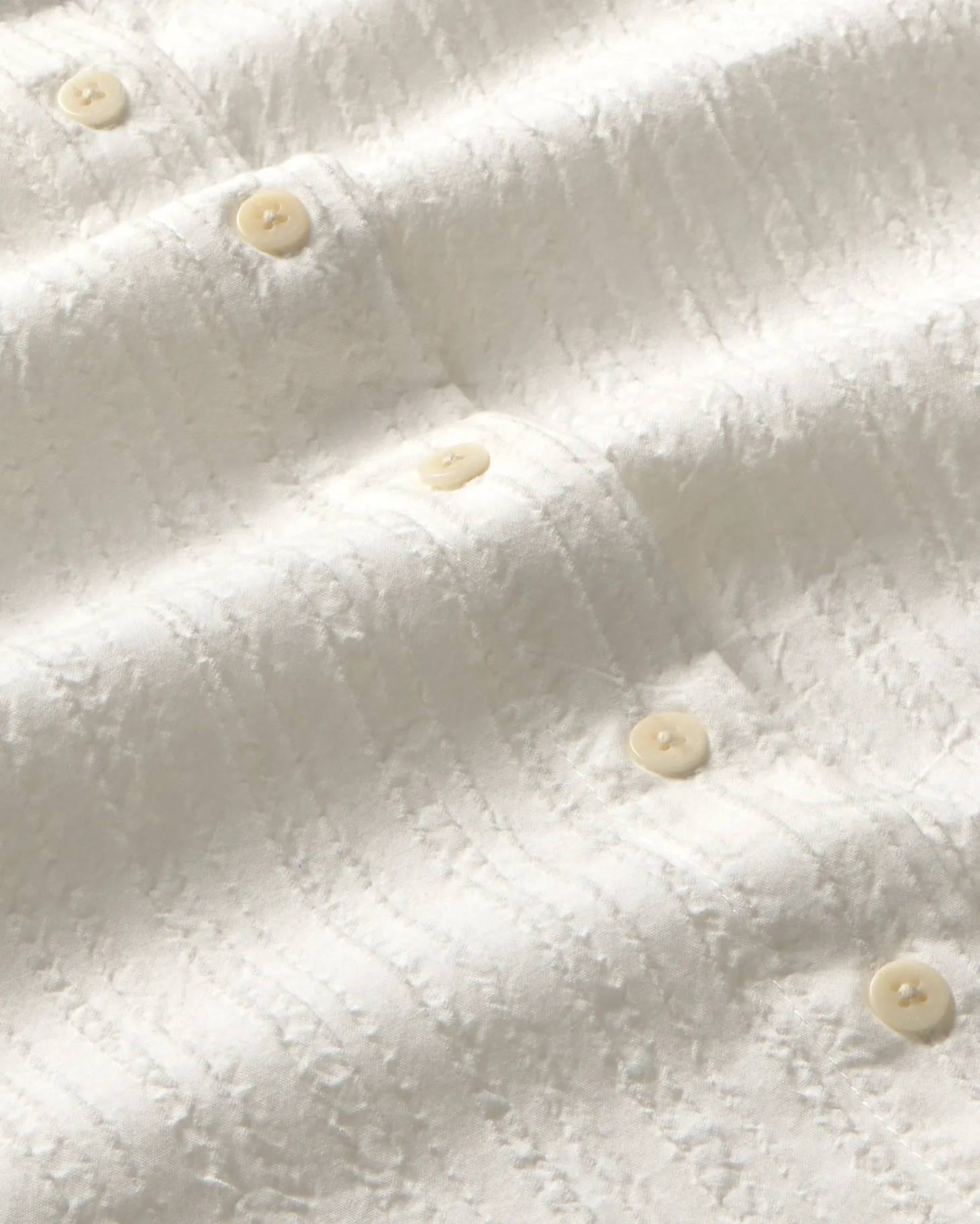 Blouse texturisée blanche Anna