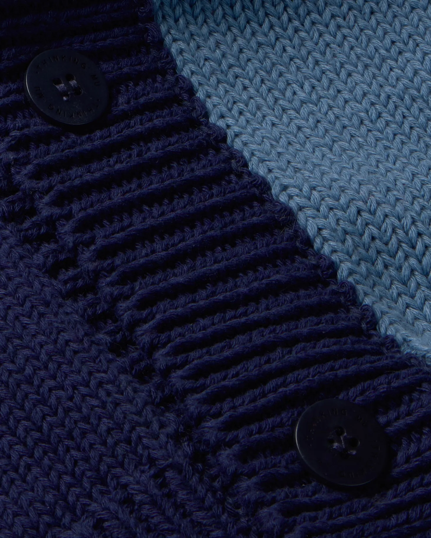Cardigan multicolore en maille Nico