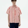 Chemise baggy rouge Kurt