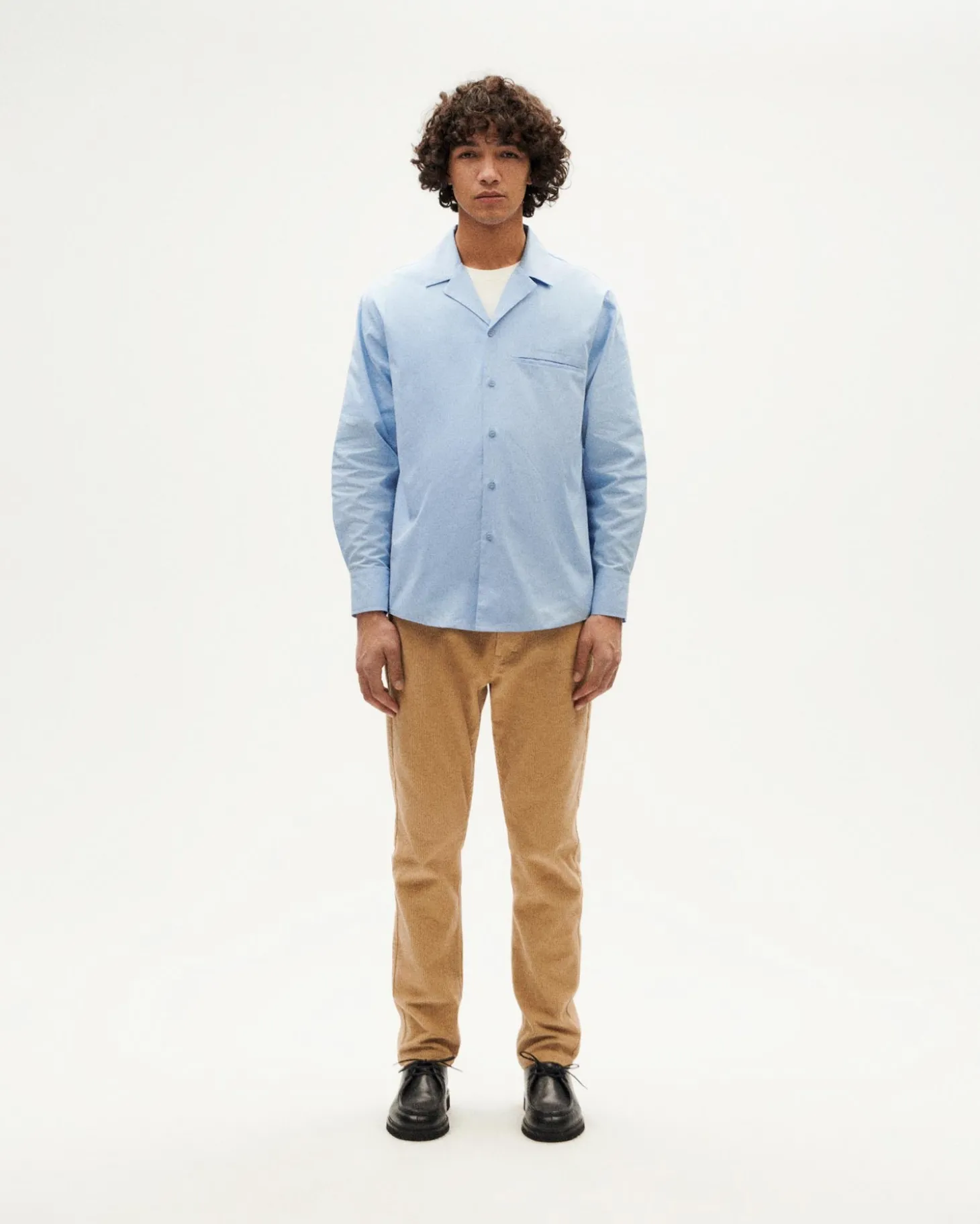 Chemise bleu clair Nascar