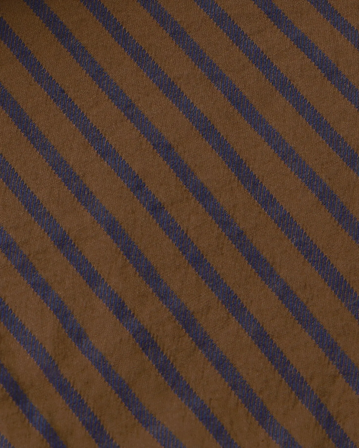 Chemise marron à rayures Tom