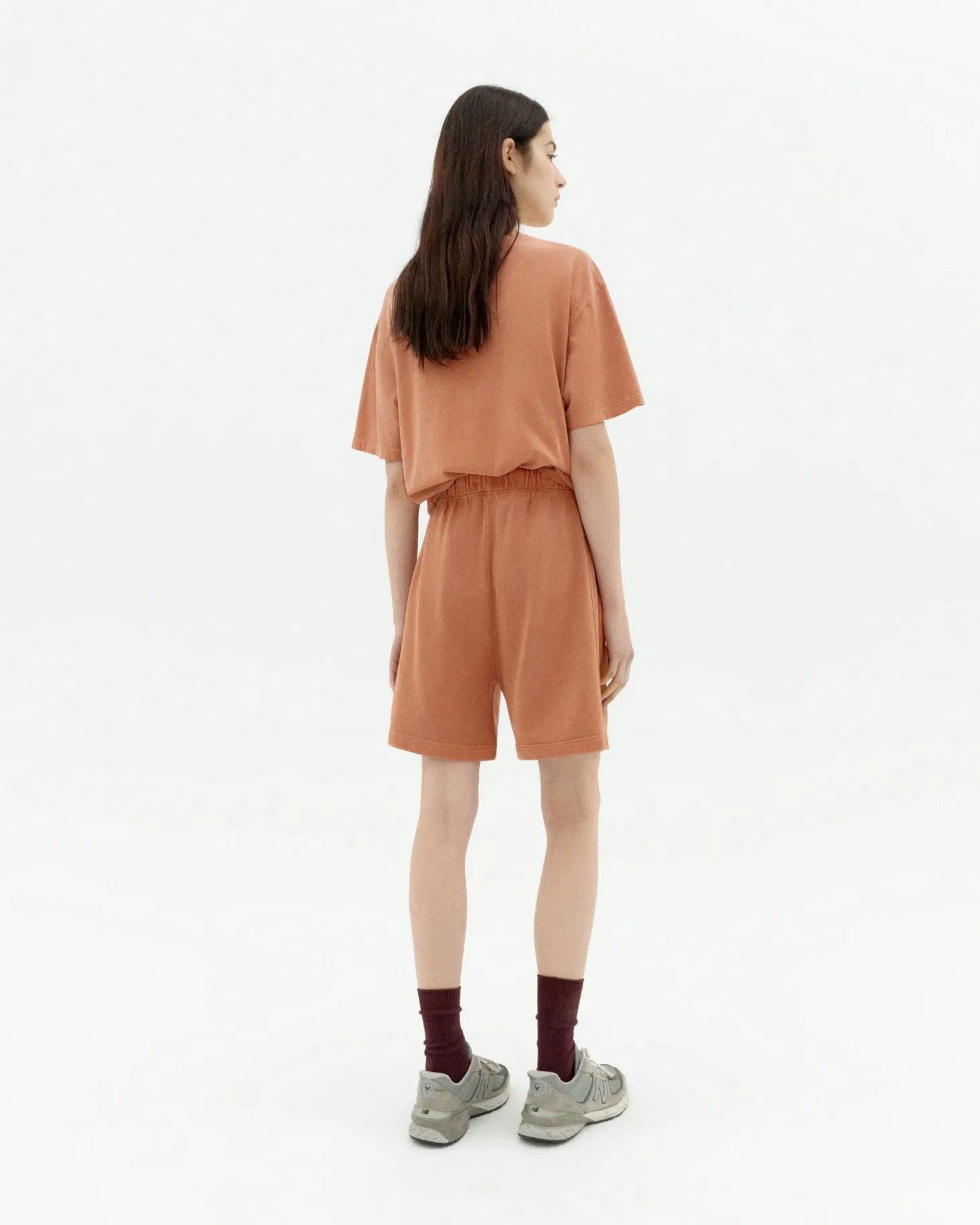 Comfy Bermuda achiote unisex teinture naturelle