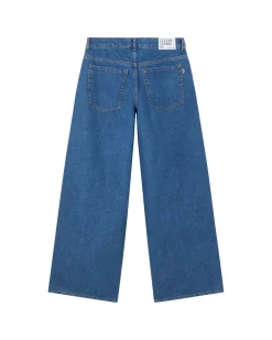 Jean bleu classique wide leg Hedda