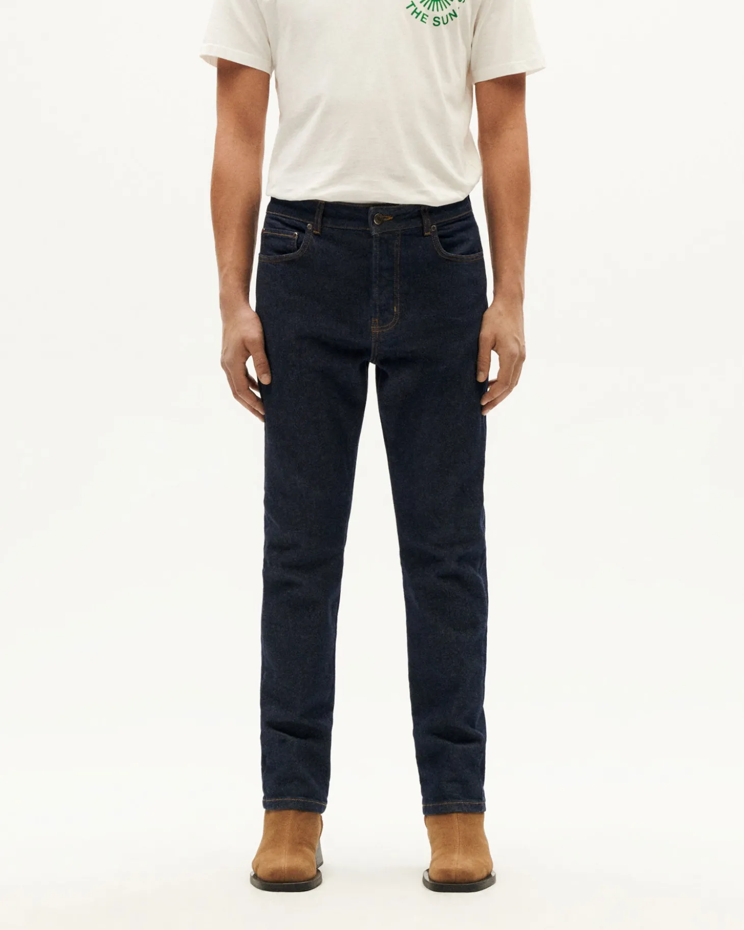 Jean marine slim fit 5 Pockets