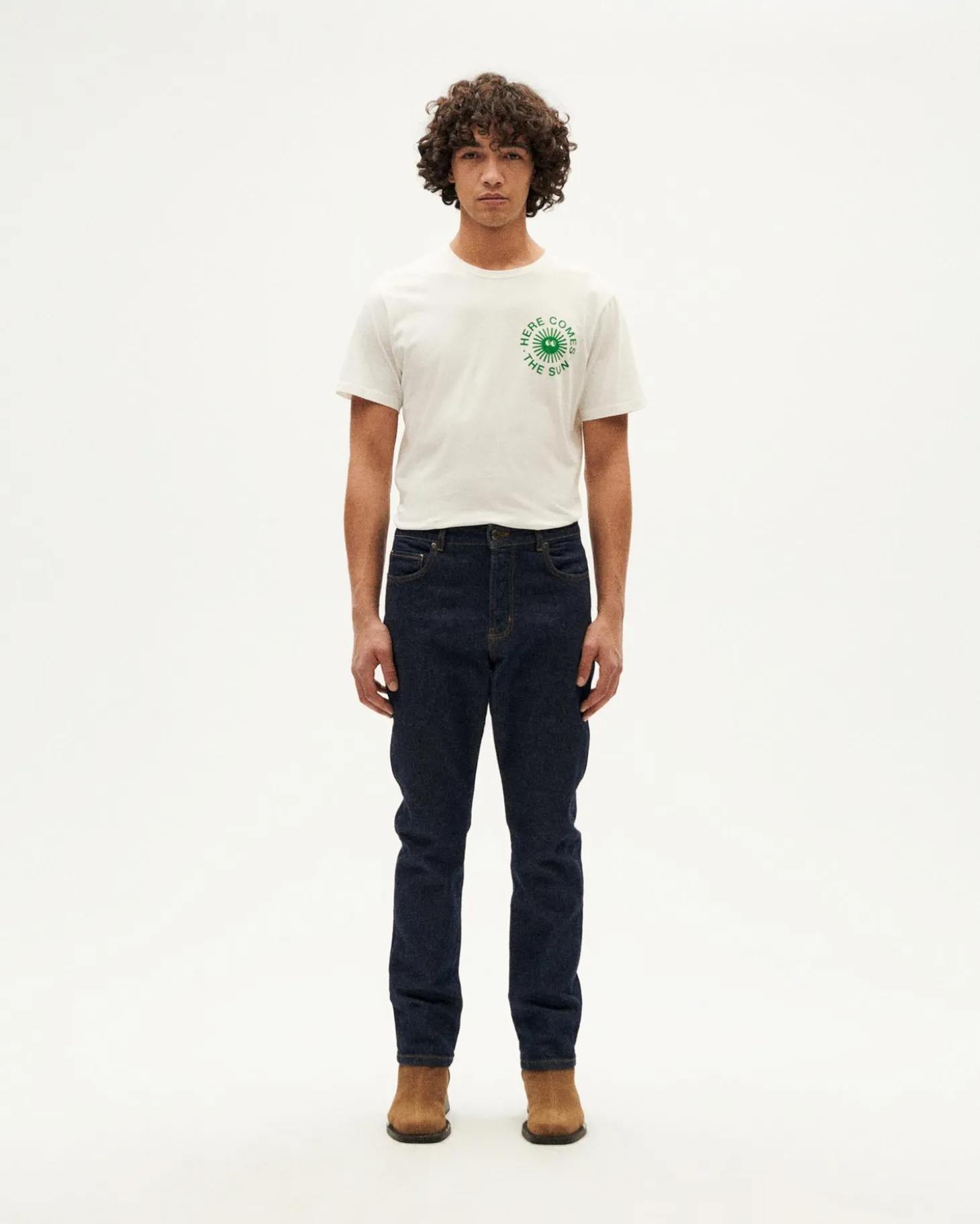 Jean marine slim fit 5 Pockets