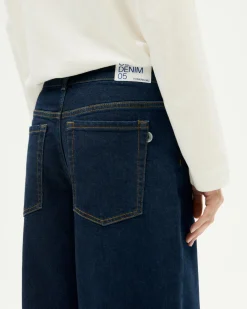 Jean marine wide leg Hedda