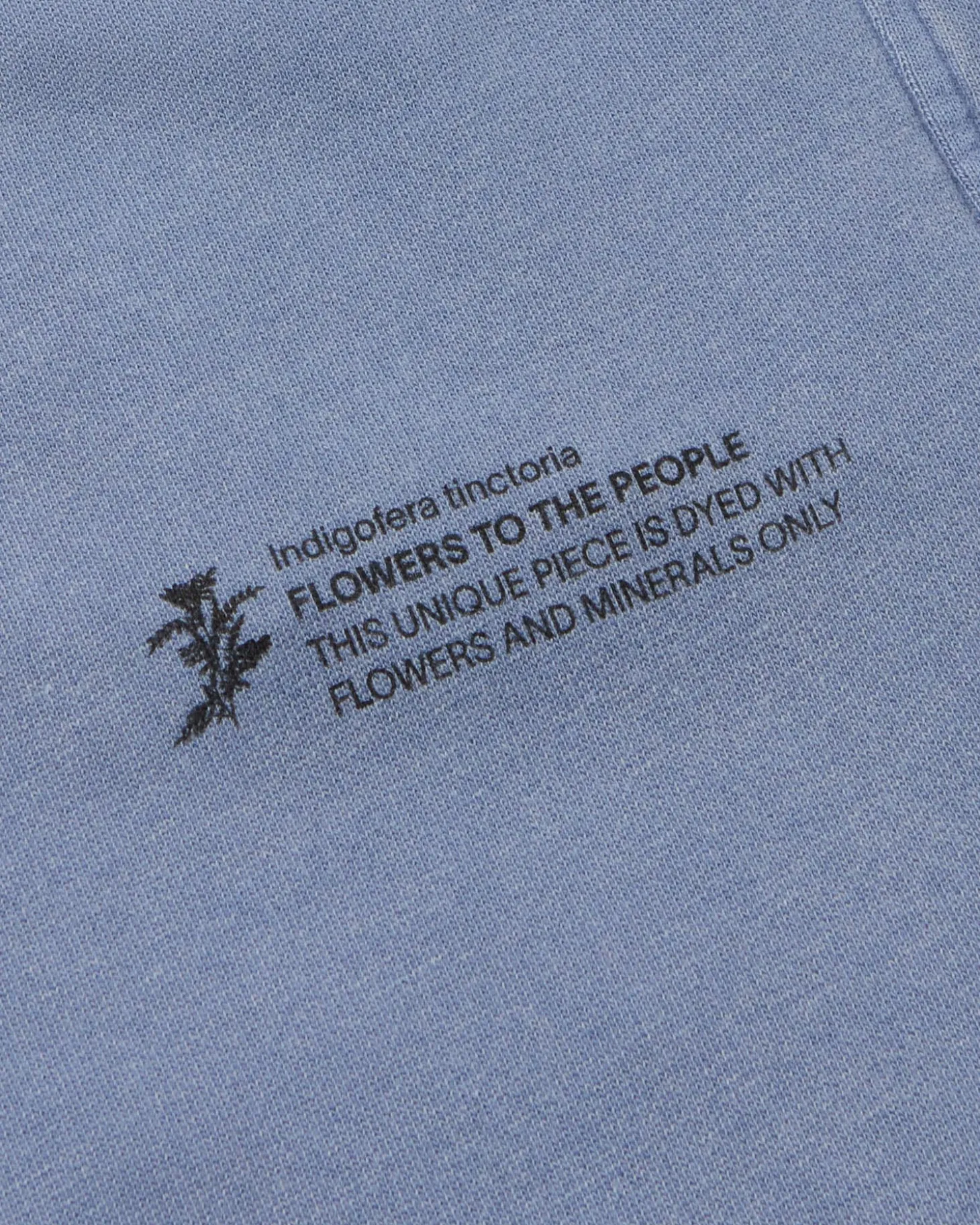 Joggers indigo unisex teinture naturelle
