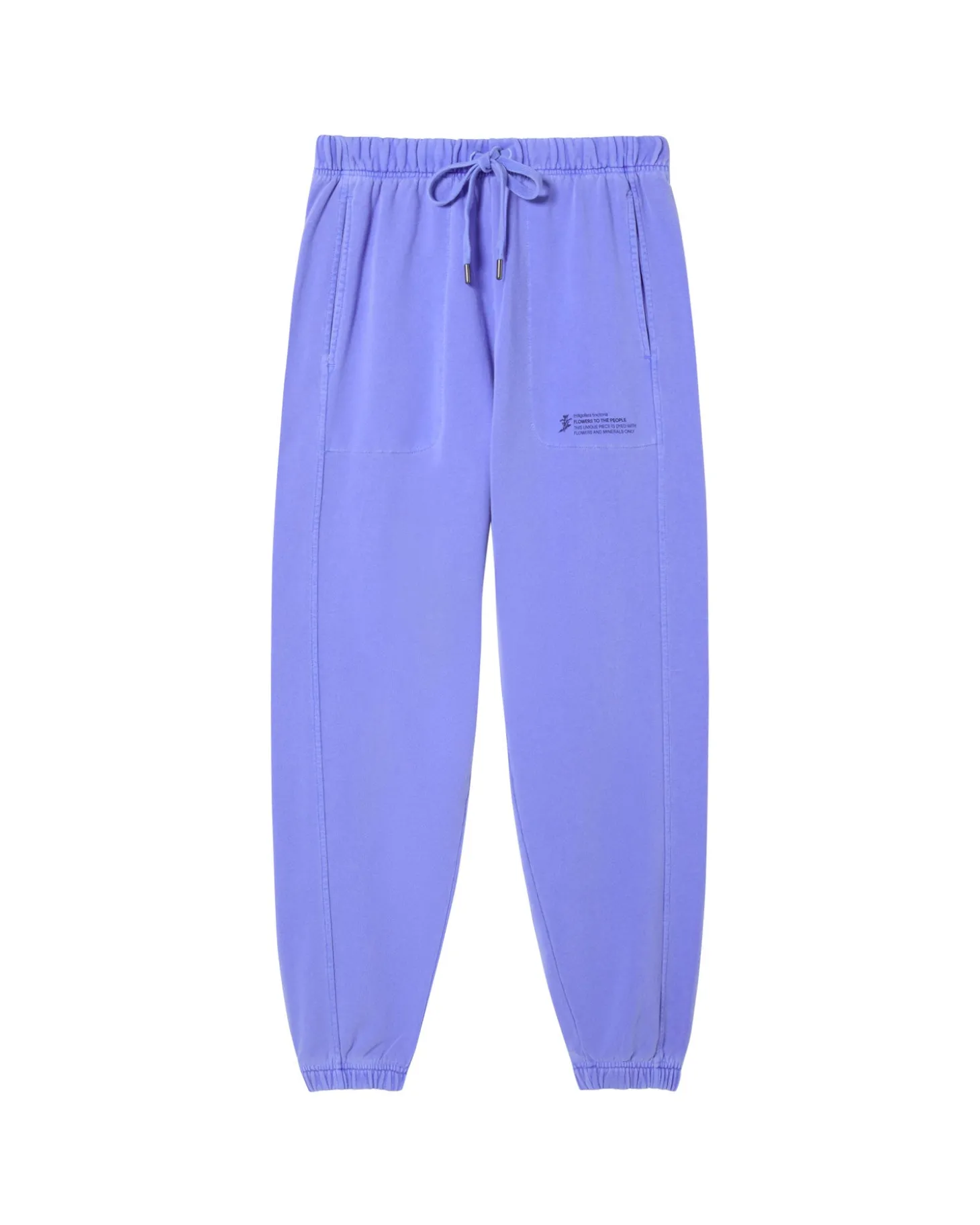 Joggers violet unisex teinture naturelle