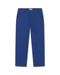Pantalon bleu droit Owen