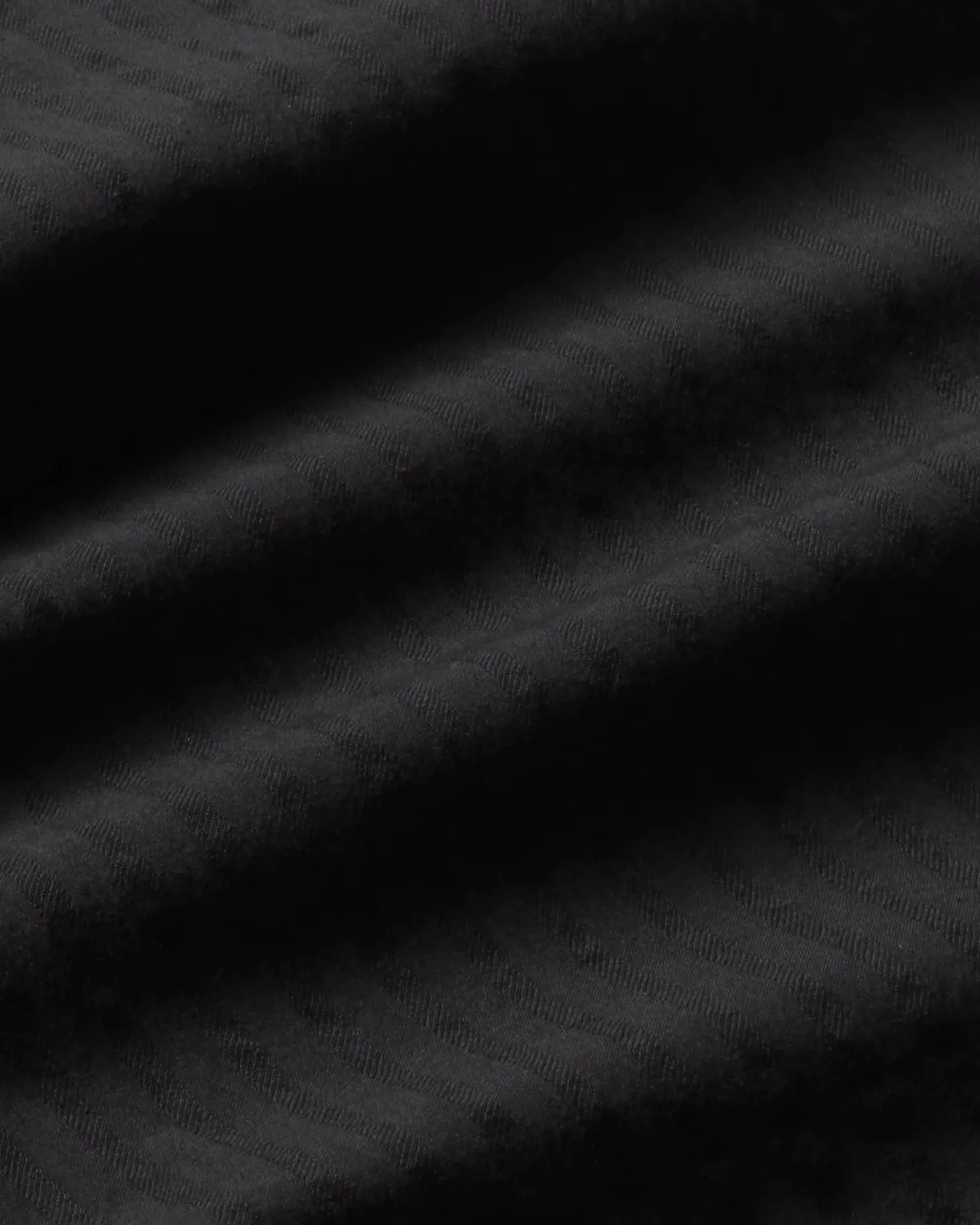Pantalon noir wide leg seersucker Manolita