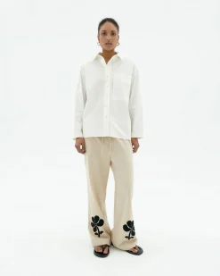 Pantalon relaxed patched Brigitte