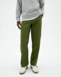 Pantalon vert droit Owen