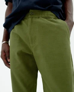 Pantalon vert droit Travel Light