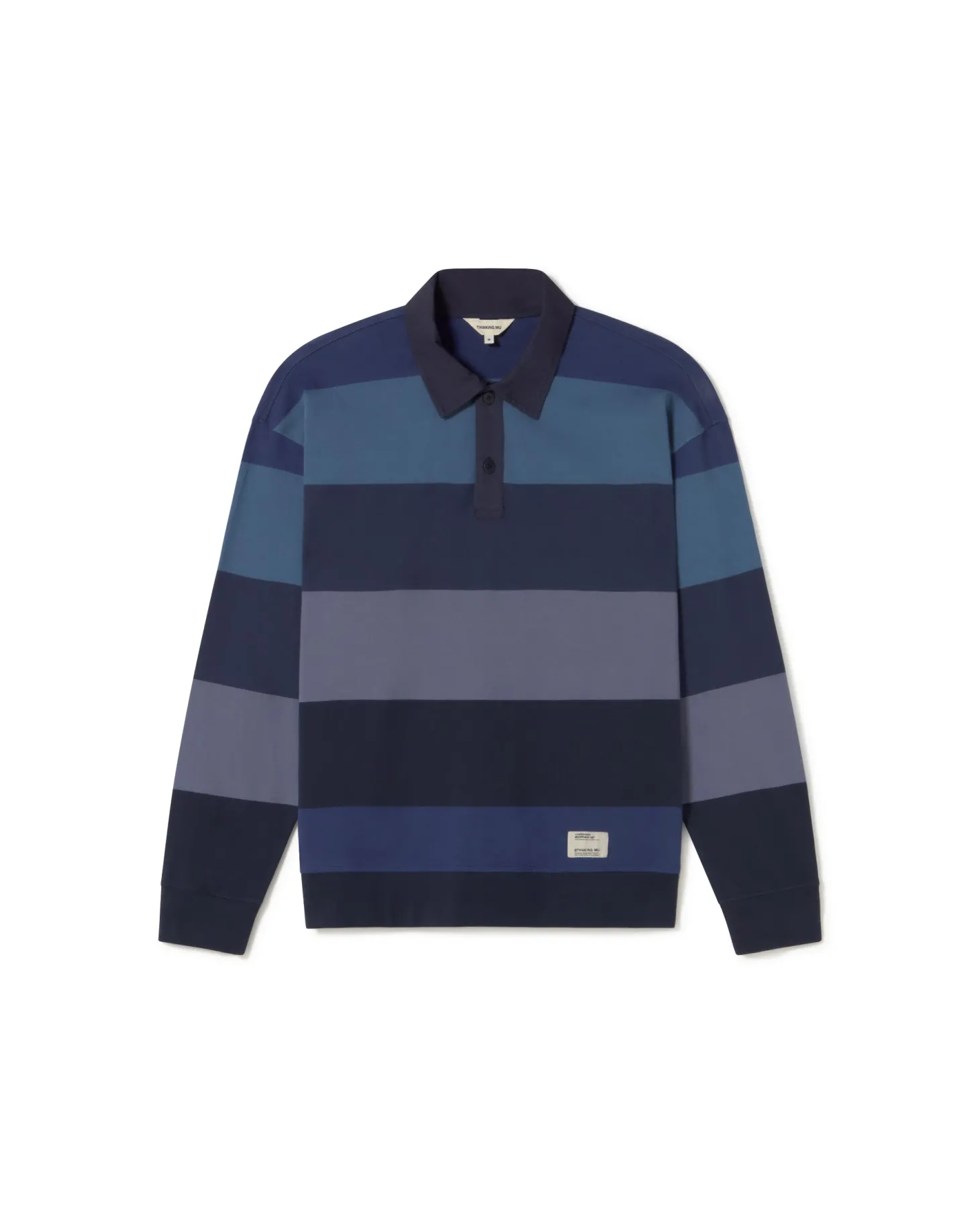 Polo bleu à rayures Bob