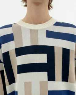 Pull à carreaux field Khem