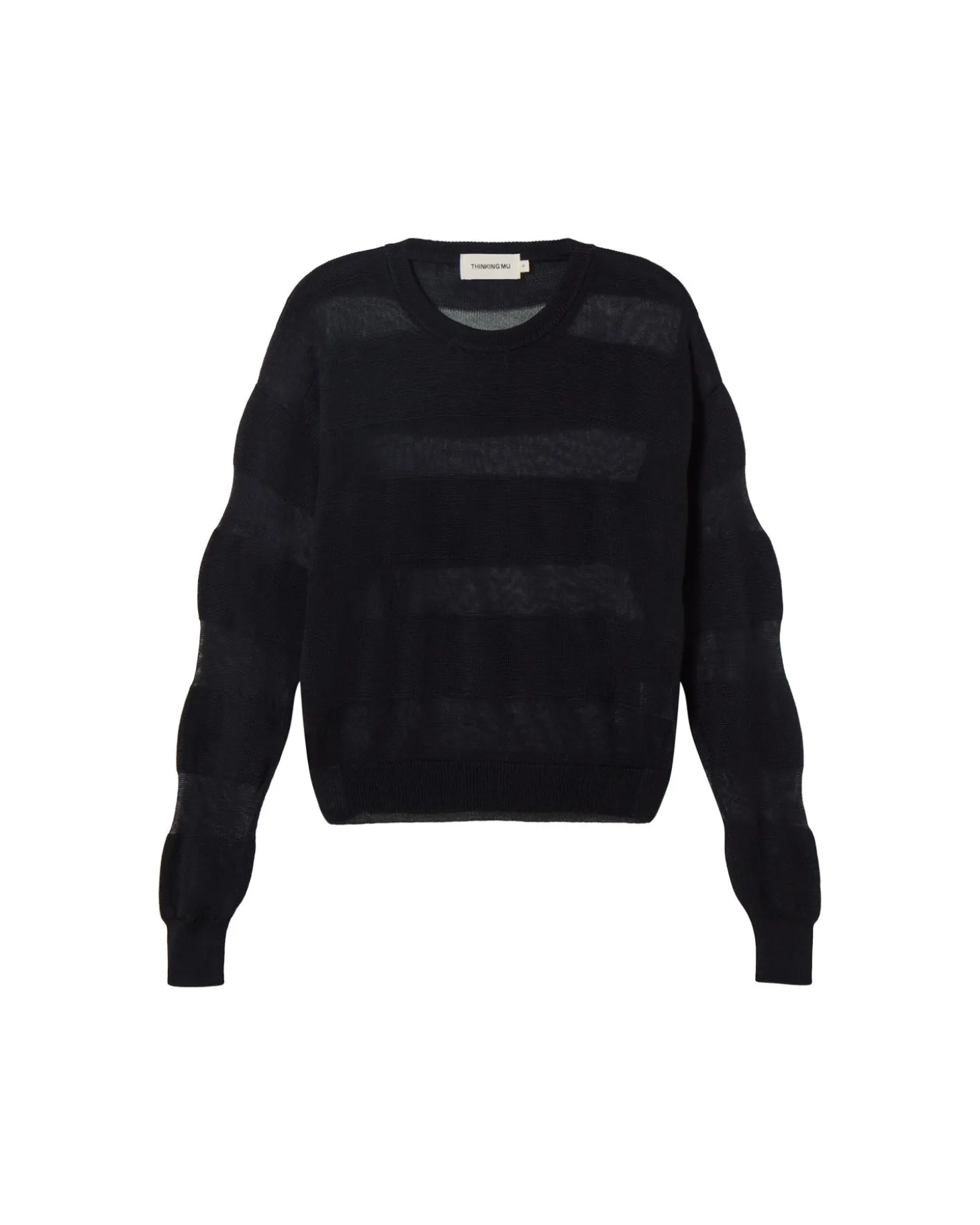 Pull semitransparent noir Be