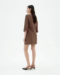 Robe courte à rayures Maria