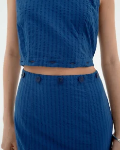 Robe seersucker détachable Wila