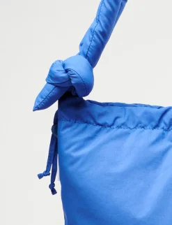Sac bleu cobalt souple Ona