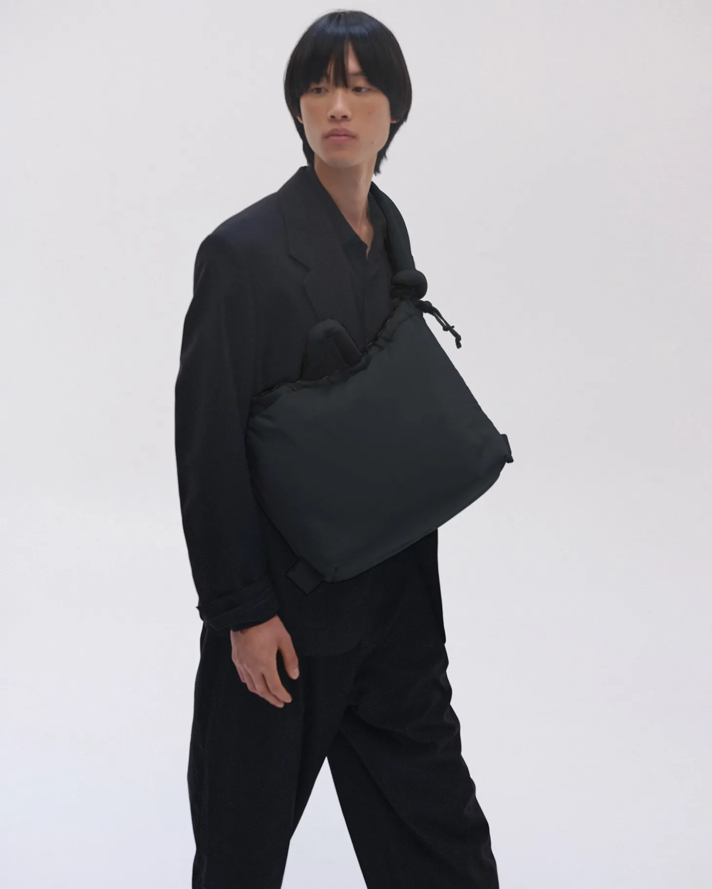 Sac noir souple Ona