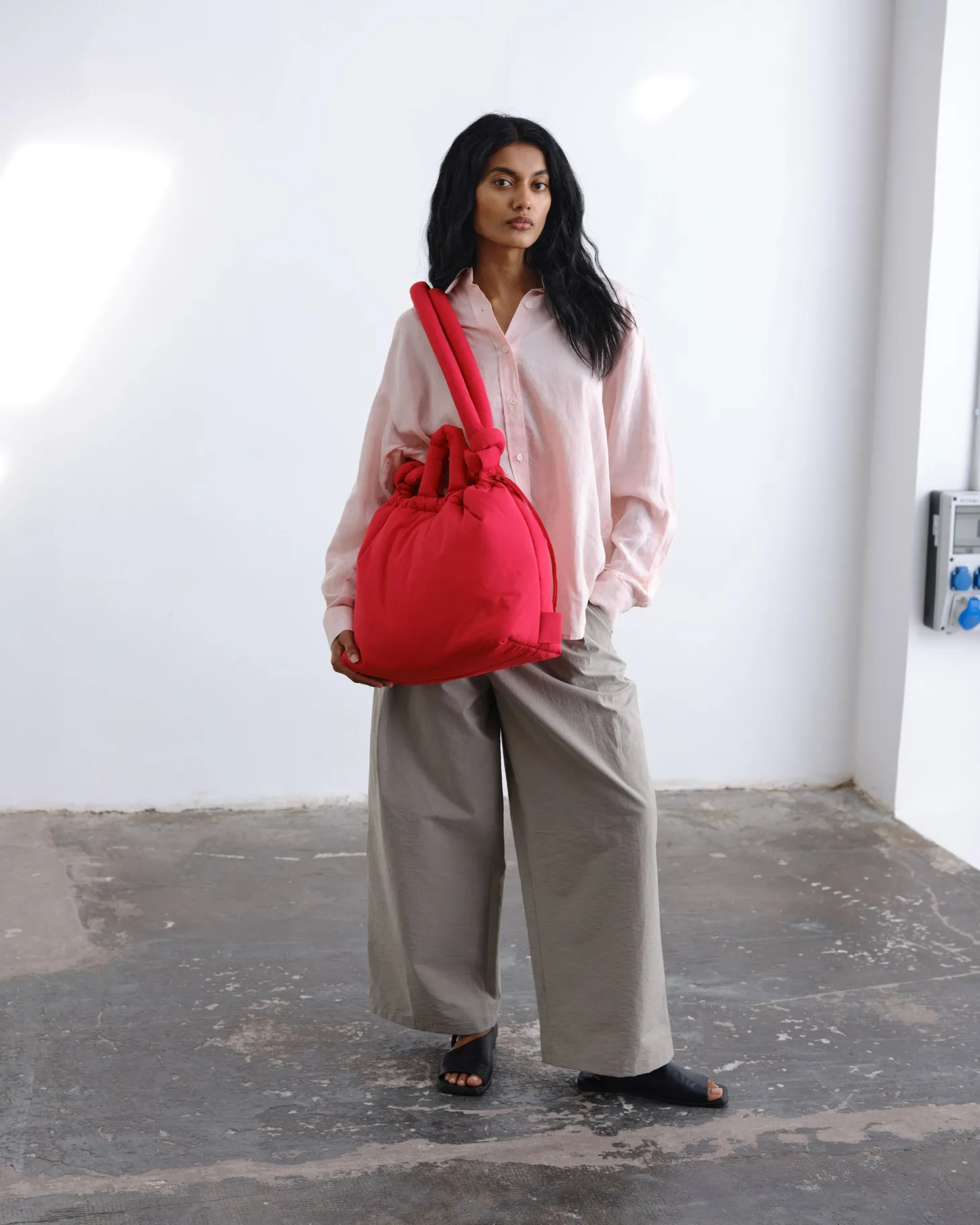 Sac rouge souple Ona