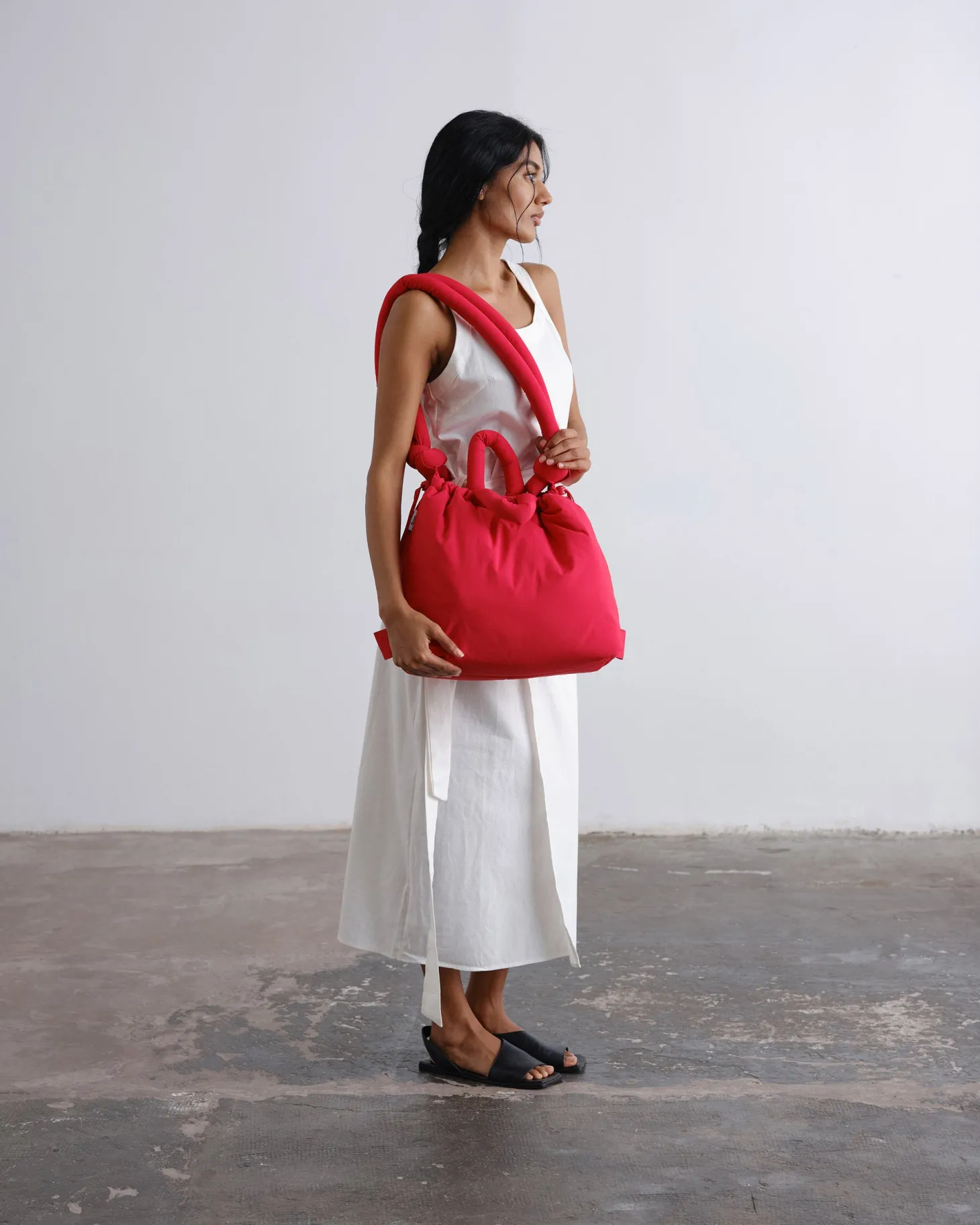 Sac rouge souple Ona