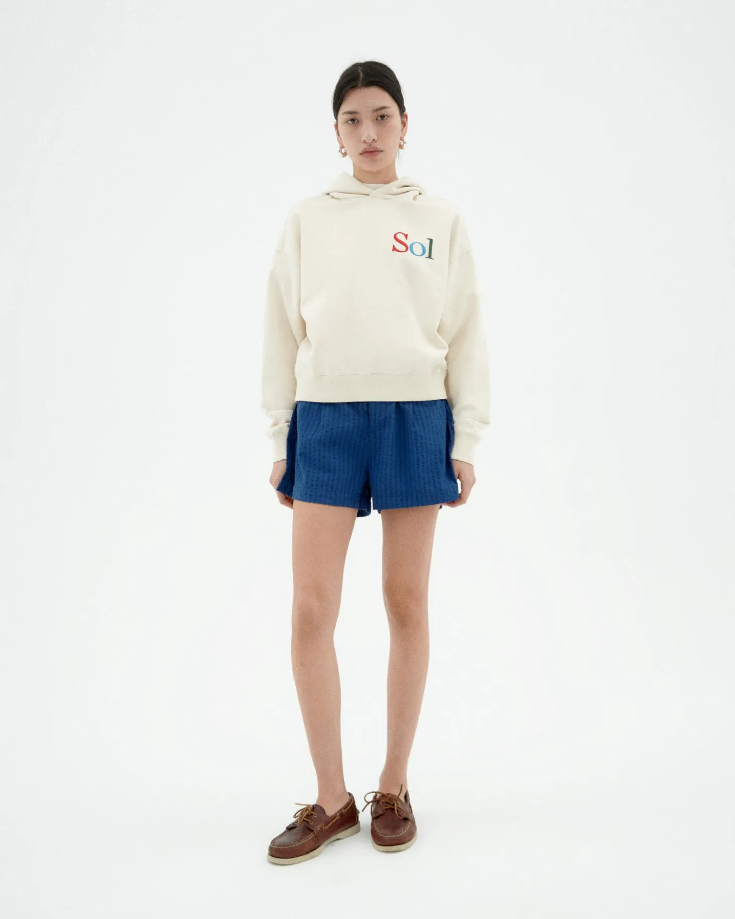 Short bleu Narciso