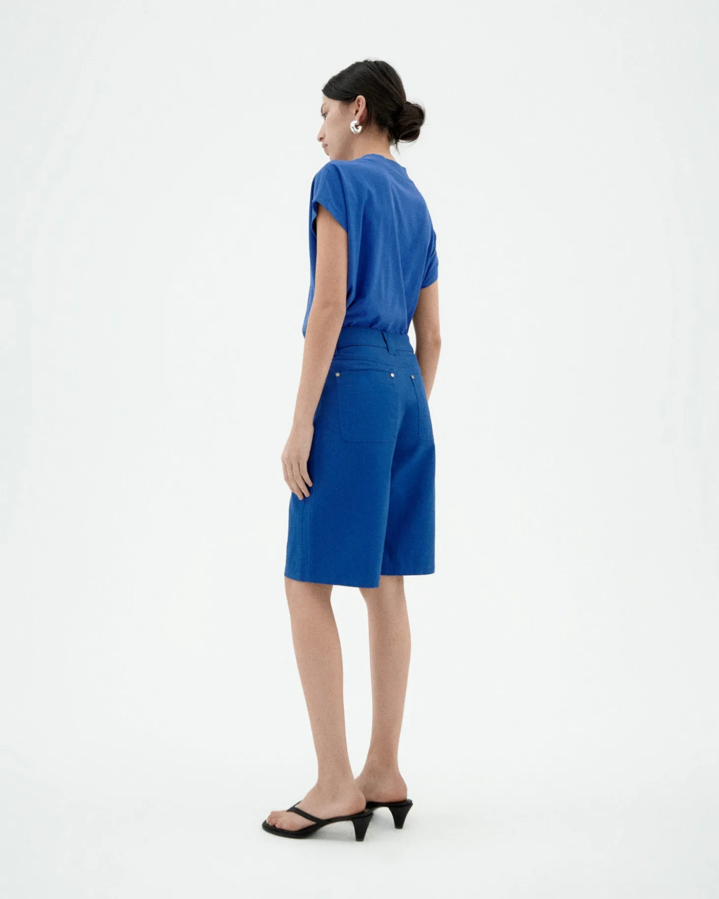 Short bleu Tracey