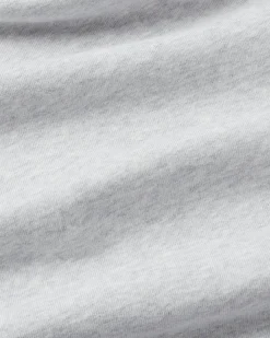 Sweat gris soleil bleu au dos