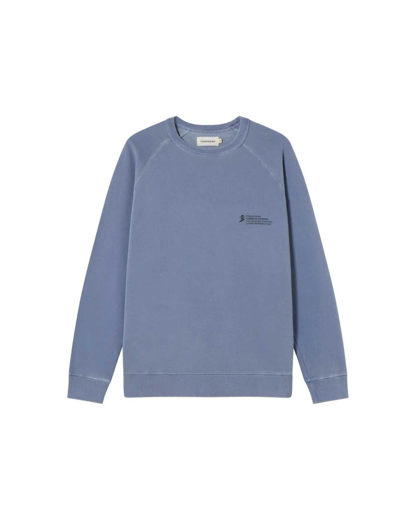 Sweat indigo unisex teinture naturelle