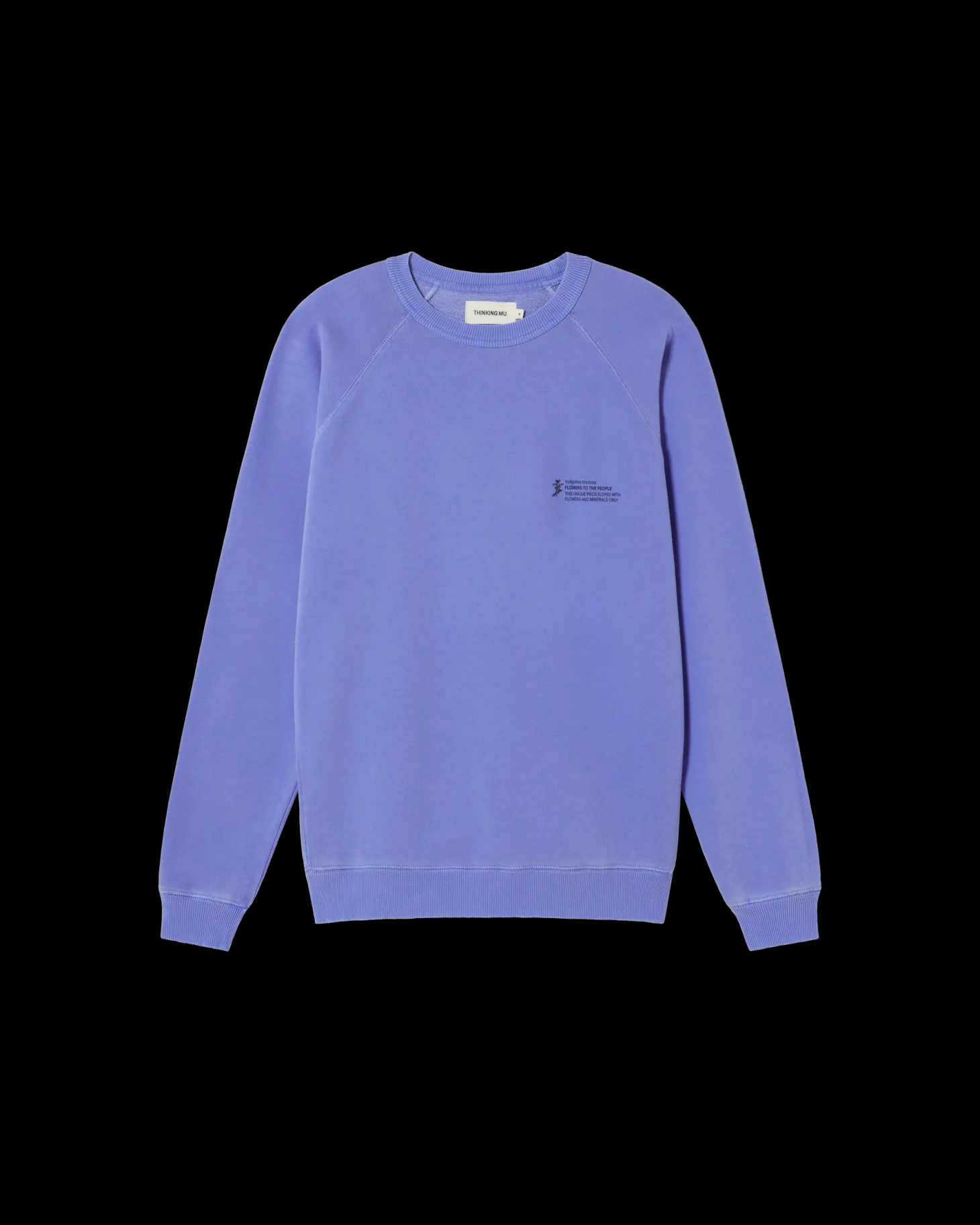 Sweat violet unisex teinture naturelle