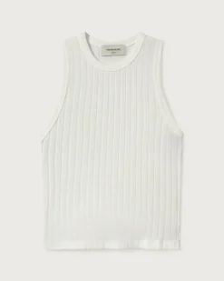 Tank Top blanc Ecovero Turkana