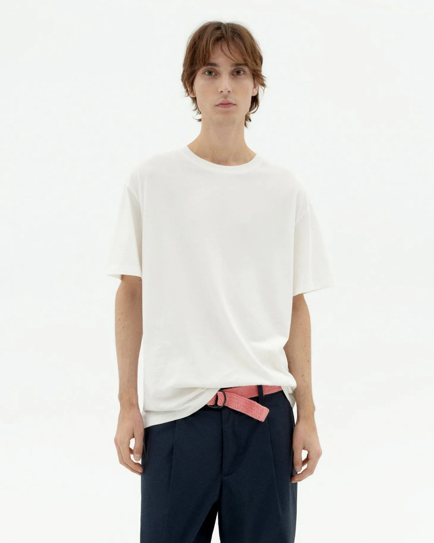 T-shirt blanc basique Aaron