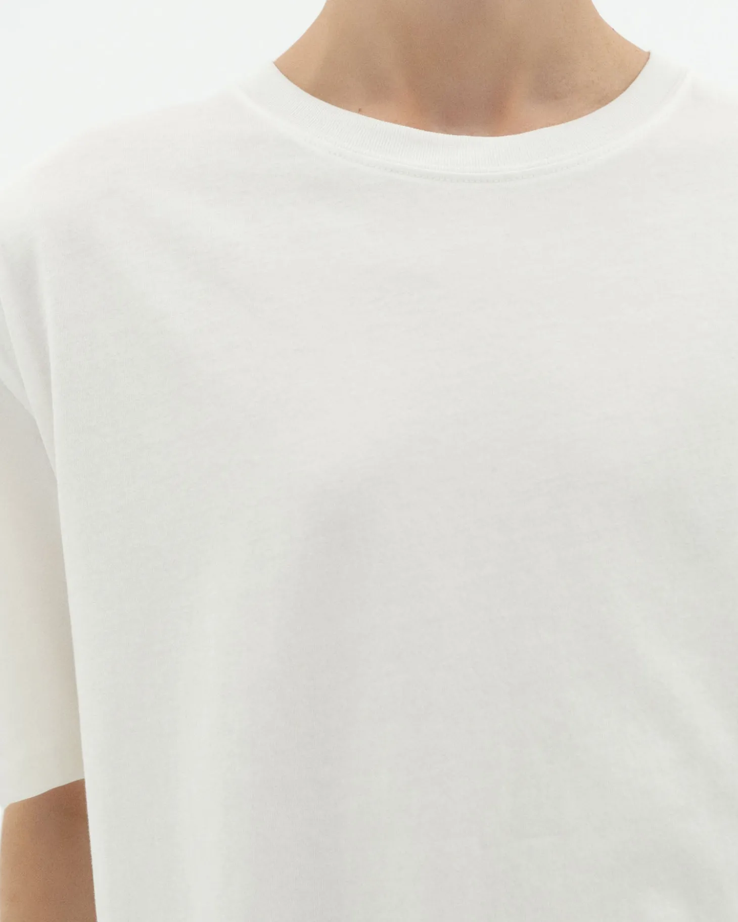 T-shirt blanc basique Aaron