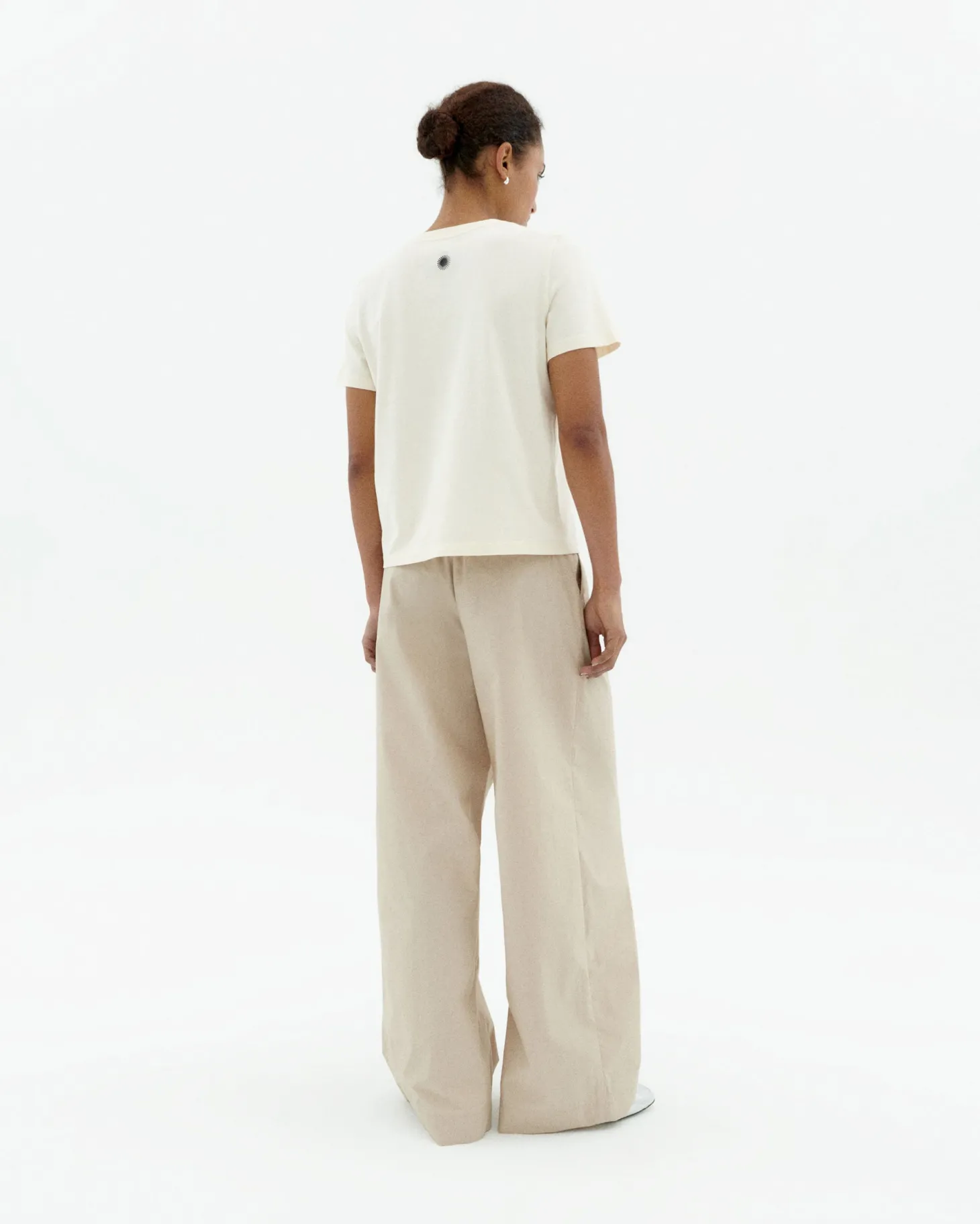 T-shirt blanc here comes the sol Ida
