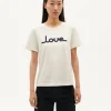 T-shirt blanc Love Ida