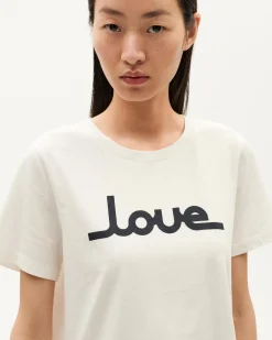 T-shirt blanc Love Ida