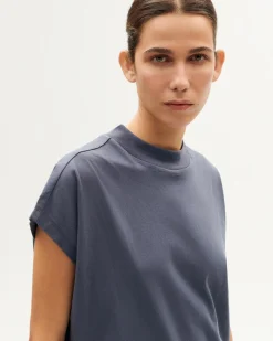T-shirt bleu basique Volta