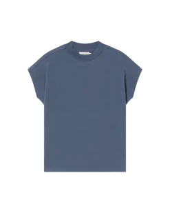 T-shirt bleu basique Volta