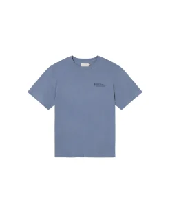 T-shirt indigo unisex teinture naturelle