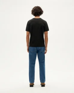 T-shirt noir happy sun