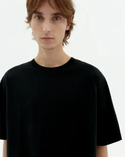 T-shirt noir oversize Eric