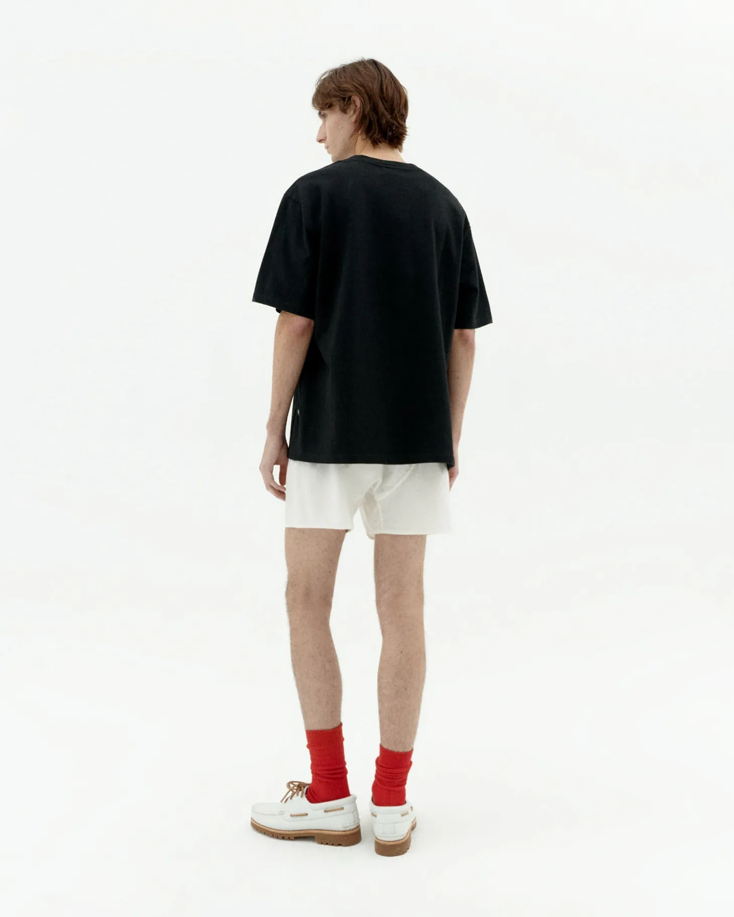 T-shirt noir oversize Eric