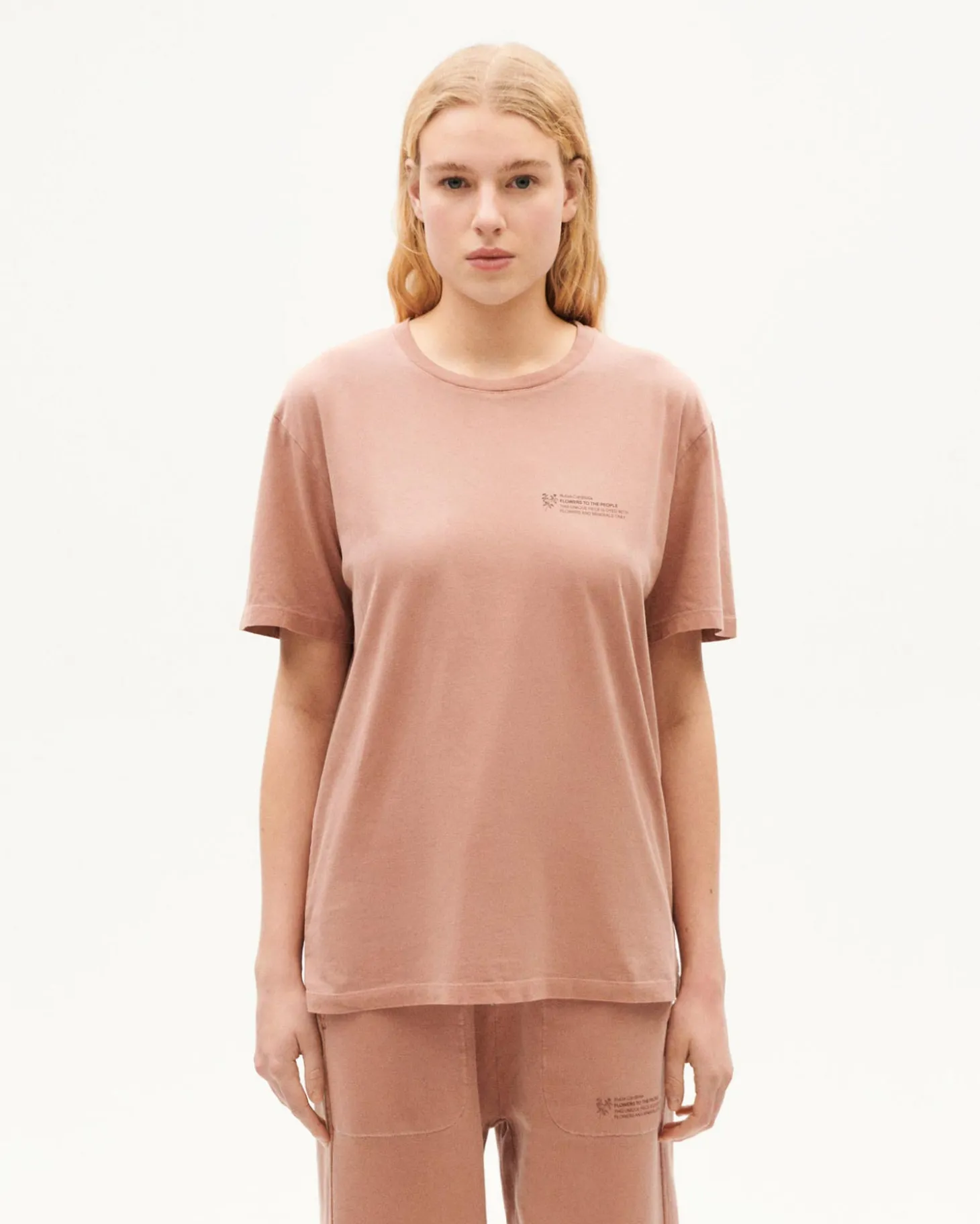 T-shirt sable unisex teinture naturelle