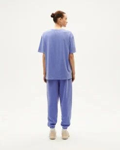 T-shirt violet unisex teinture naturelle